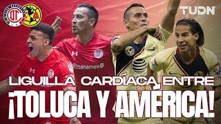 ¡LIGUILLA CARDÍACA!  América eliminó a Toluca con LUVIA DE GOLES en 2018 | TUDN