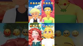EMOJI CHALLENGE  #sprunki#incredibox#squidgame#sonic#spiderman#insideout#zepeto