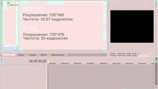 Sony Vegas   3  Видео стандарты