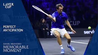 Daniil Medvedev's Excellent Anticipation | Laver Cup 2024