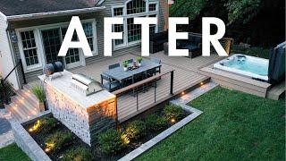 Incredible Backyard TRANSFORMATION! - Epic Before and After!