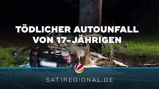 17-Jährige mit Sportwagen gegen Baum geprallt und tödlich verletzt