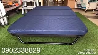 GIƯỜNG GHẾ SOFA GẤP GỌN 3 KHÚC 2 TRONG 1 ĐA NĂNG TPHCM
