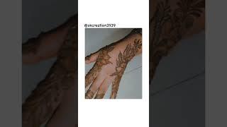 |Mehandi Design By sk|| @skcreation3939  #art #artist #mehndidesign #henna #hennafever #sk