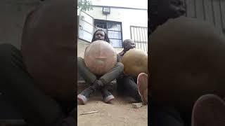 James Kamwaza and Othnell Mangoma Moyo playing Hera/Matepe in Mbare Harare