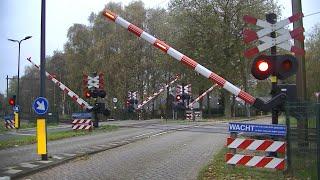 Spoorwegovergang Rosmalen // Dutch railroad crossing