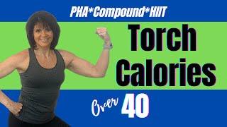 40 min Fat Burning MetCon, Metabolic Conditioning Workout for Women Over 40