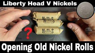 Customer Rolls Hunt - 3 Rolls of Liberty Head V Nickels