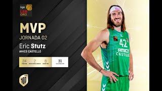 LEB Oro | Eric Stutz, MVP de la Jornada 2