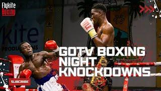 SOME OF THE BEST KNOCKDOWNS AT GOTV BOXING NIGHT! WATCH THIS!