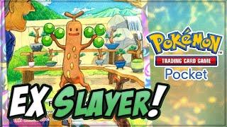 SUDOWOODO: the EX SLAYER! | Pokemon TCG Pocket