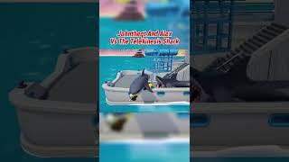 Johntheqt And Alex Vs The Telekenisis Shark #gangbeasts #funny #memes #gangbeastsfunnymoments