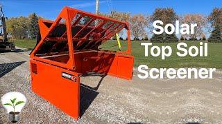 Solar Topsoil Screener -  North 42 and Blue Etti EB3A