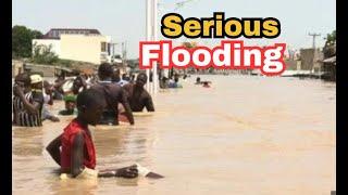 Virtual Walk Inside Heavy Rain | Sukutu Nemasu Gambia