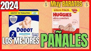  Los 7 mejores PAÑALES de Amazon  || 2024 || Mejor CALIDAD y PRECIO