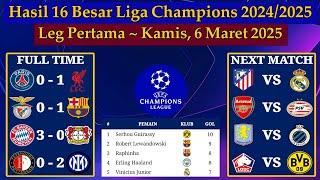 Hasil Liga Champions Tadi Malam - Benfica vs Barcelona - Leg Pertama Babak 16 Besar UCL 2024/2025