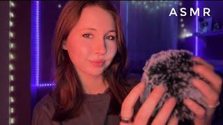 ASMR~40 Min Slow & Sensitive Inaudible Whispers with Fluffy Mic Brushing For Sleep