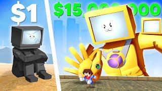 $1 VS $15,000,000 TV MAN In GTA 5!