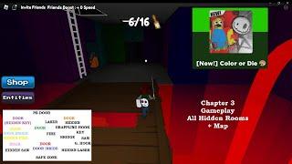 Roblox Color or Die Chapter 3 MAP. Full Gameplay Walkthrough. All Hidden Doors + 4 Endings and Pets