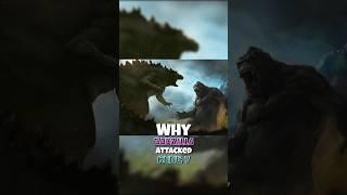 Why Godzilla attacked kong? Godzilla mistook kong for what sheemo did in Egypt?