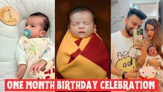 Asher's One Month Birthday Celebration  