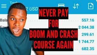 This is the ONLY Boom and Crash Course You Will Ever Need To Make Money On Deriv