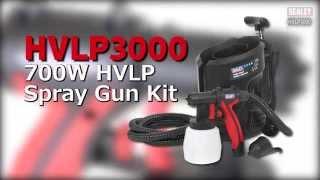 Sealey HVLP3000 Spray Gun Kit