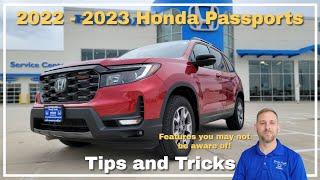 2022 - 2023 Honda Passport Tips and Tricks | Hidden Features the salesperson may forget to share