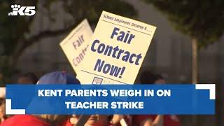 Parents weigh in as Kent teachers strike enters 3rd day