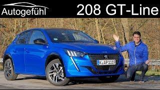 all-new Peugeot 208 GT-Line FULL REVIEW PureTech 130 - Autogefühl