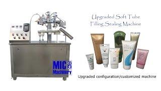 MIC Manual Custom Tube Filling Sealing Machine with Upgraded Settings for European Customer