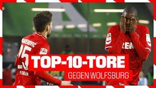 Top-10-Tore gegen Wolfsburg | 1. FC Köln