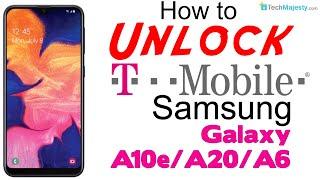 How to Unlock T-Mobile Samsung Galaxy A10e / A20 / A6 - No Device Unlock App Needed!