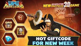 OPG: Pirates Legend Mobile - New Weekly Gift Code  One piece New Generation 3D Game  Android/iOS