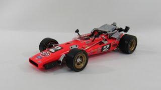 1969 Indy 500 Champion Mario Andretti #2 STP Brawner Hawk Ford ERTL Diecast