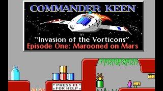 Commander Keen - Invasion Of The Vorticons! - Episode 1: Marooned on Mars - Full Play through 4K UHD