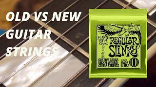 Old Vs New Strings | Fender Stratocaster John Mayer Signature Electric Guitar 