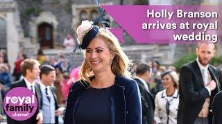 Richard Branson's daughter Holly Branson arrives at royal wedding