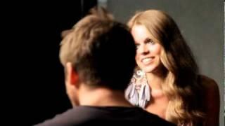 Alex Perry for Diva, behind the scenes of the photoshoot