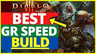 Diablo 3 Season 26 Barbarian Best GR Speed Build