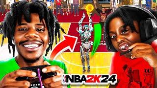 Nba 2K24 but my 8 year old brother talks while I play… *Part 5*