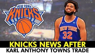 NY Knicks Rumors After Karl Anthony Towns, Julius Randle & Donte DiVincenzo Trade