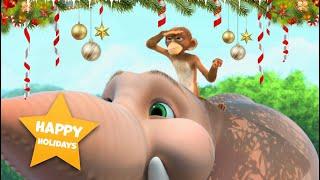 NEW EPISODE! Sweet as Honey | Happy Holidays | Jungle Beat: Munki and Trunk | KIDS CARTOONS 2021