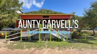 Aunty Carvell's Restaurant, Antigua (Curried Conch meal) TOP TOP TOP