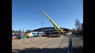 Work being carried out on APT- E at N.R.M. Shildon 27/3/23