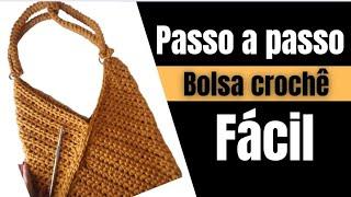 Bolsa retângulo tutorial completo com passo a passo. Nível iniciante/avançado / fio de malha