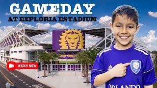 My Epic Visit to Exploria Stadium - Watching Orlando City SC Game with Friends and Family #gametime