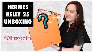 HERMES KELLY 25 UNBOXING