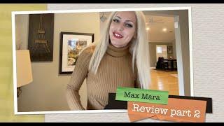 Max Mara Manuela Coat part 2 and Max Mara studio coats