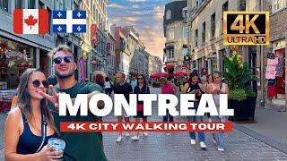  Montreal, Canada Walking Tour - Old Montreal [4K Ultra HD /60fps]